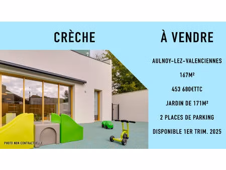vente commerce 1 pièce 167 m² aulnoy-lez-valenciennes (59300)