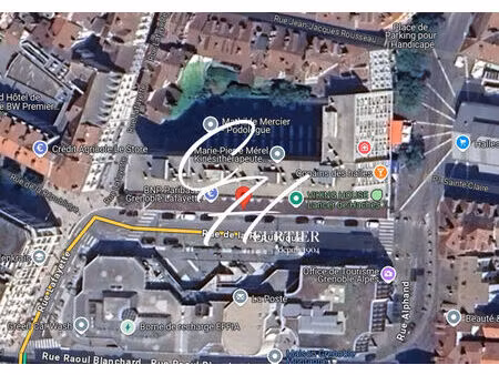 vente local commercial 51m2 grenoble 38000 - 90000 € - surface privée