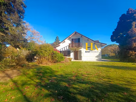 maison à carcen ponson 6 pièce(s) 160m2 avec sous sol et garage carrelé de +de 100m2 + dép