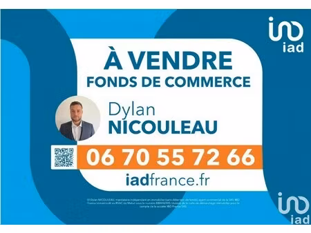 vente boutique/local commercial 45 m²