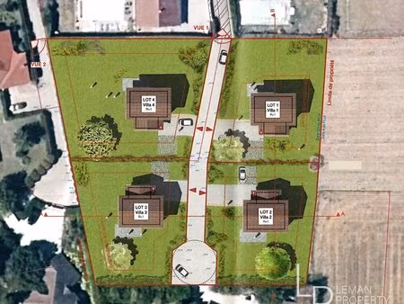 terrain à vendre à veigy-foncenex