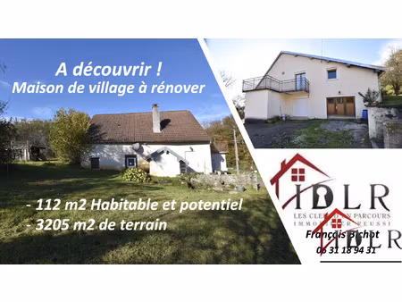 maison de village à rénover  idéalement située au calme dans