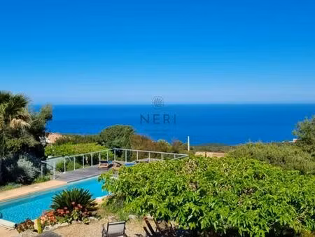 villa de luxe de 6 pièces en location coti-chiavari  corse