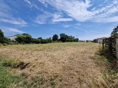 vente terrain 1254 m² à tonnay-boutonne (17380)  26 000 €