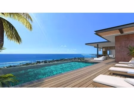 somptueuse villa 4 chambres - riviere noire - mzimc744