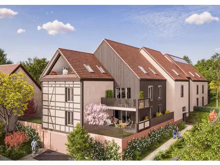 vente programme neuf t1  t2  t3 26 à 68 m² breuschwickersheim (67112)