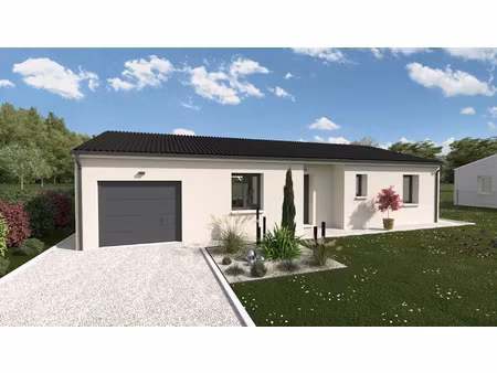 vente maison neuve 5 pièces 93 m² à mirebeau (86110)  156 700 €