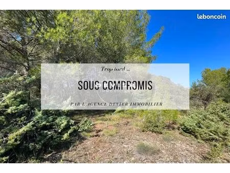 terrain 1388 m² saint-geniès-des-mourgues