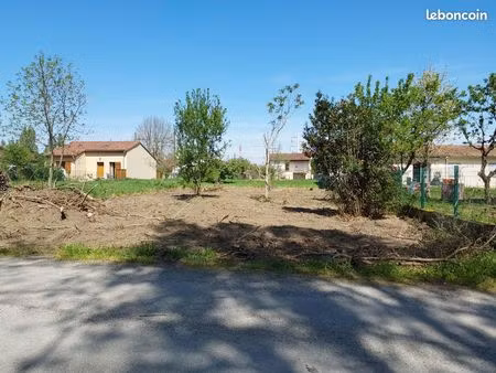 terrain à louer constructible – bail emphytéotique 18 ans – palaminy