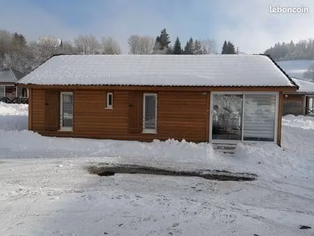 chalet dans un camping