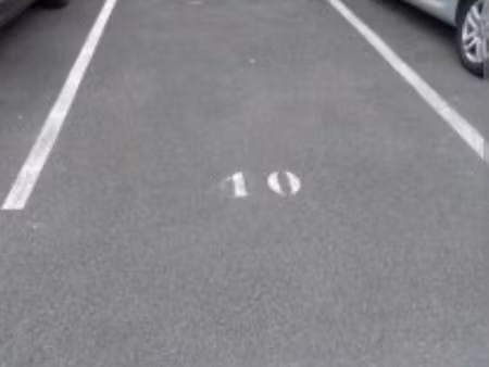 place de parking fermée