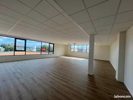 bureaux 138 m² salaise sur sanne