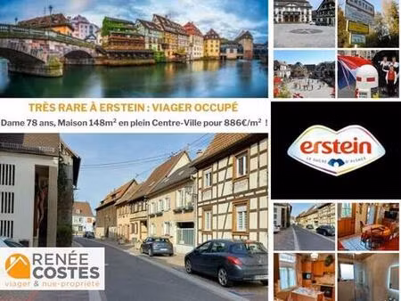 viager occupé - f78 ans - erstein (67150)