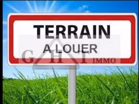 terrain 7368m² a louer poincy