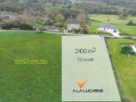 vente terrain 2403 m² châtres (24120)