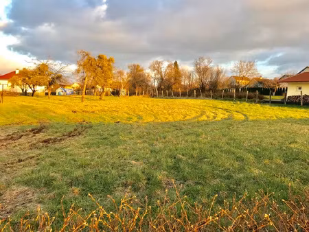 en vente à champagney : terrain de 1754m2 avec avenir immo