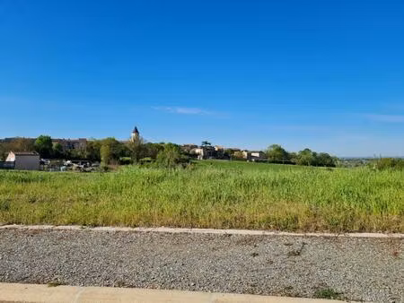 terrain de 520m² à 2 minutes de marssac