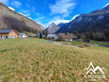 vente terrain 607 m² bellevaux (74470)