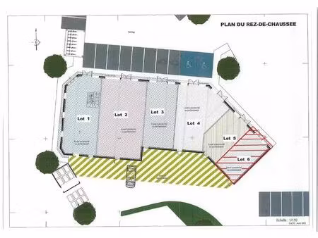 location commerce 56 m² à saint-junien (87200)