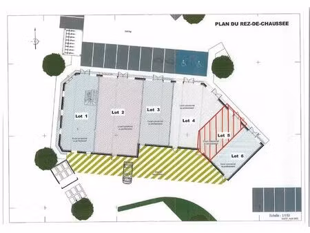 location commerce 56 m² à saint-junien (87200)