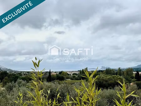 vente terrain 4416 m² à saint-cyr-sur-mer (83270)  179 000 €