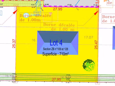 terrain vernon 671 m2