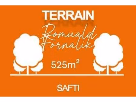 terrain à bâtir grande façade