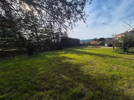 vente terrain 878 m² à vénéjan (30200)  109 750 €