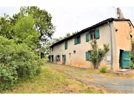 fermette avec terrain