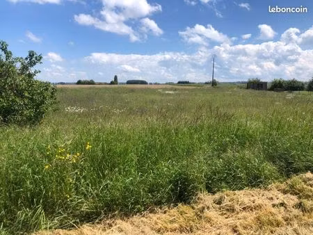 terrain à bâtir boucé
