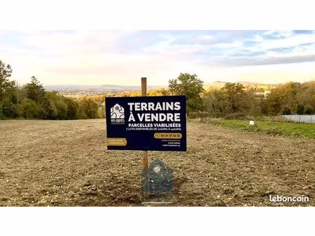 terrain 1120 m² montmorin