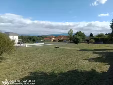 dernier terrains plats à bâtir - “ à lornay viabilisés libre constructeur 645 m2