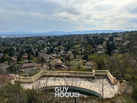 terrain d'exception ! vue dominante sur lyon et les monts d'or ! 3 850 m²