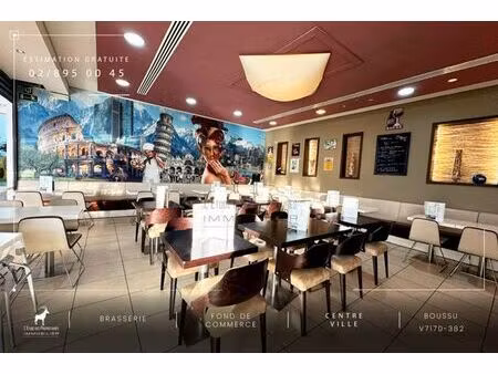 fond de commerce à vendre au centre commercial de boussu