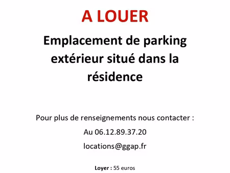 parking extérieur cogolin