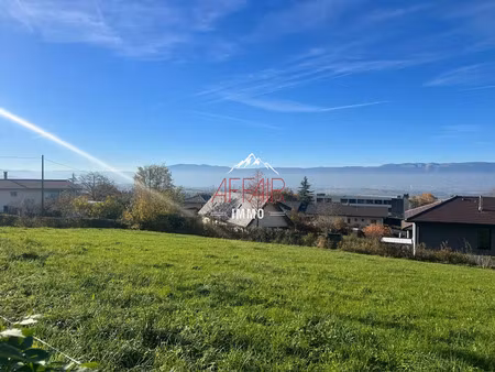 vente terrain 812 m² collonges-sous-salève (74160)