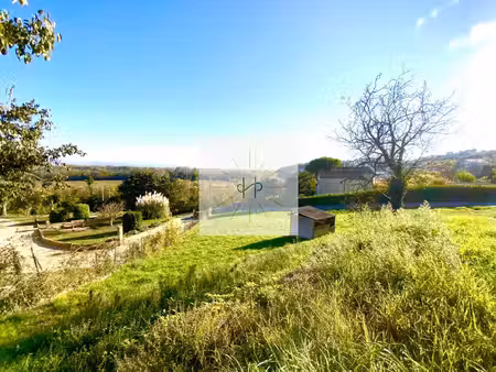 terrain à vendre à rochemaure : opportunité rare