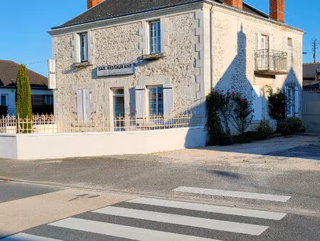 vineuil  grande maison de 317 m²  ancien restaurant avec appartement  proche des commerces