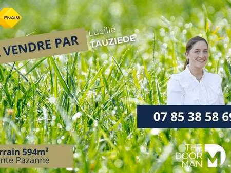 vente terrain à sainte-pazanne (44680) : à vendre / 594m² sainte-pazanne