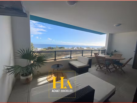 littoral ouest 'la souris blanche ' t3 face a la mer