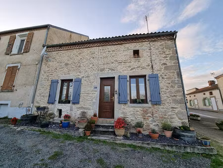 haute vienne - maison de village tersannes 3 pièce(s) 55.9 m2
