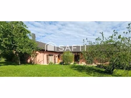 maison plain-pied nichée dans un coin de paradis