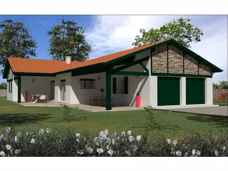 vente maison 4 pièces 117 m² à saint-palais (64120)  369 000 €