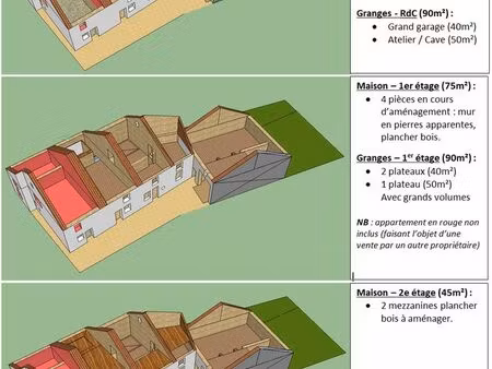 maison avec jardin 21580 cussey-les-forges  habitable sans travaux