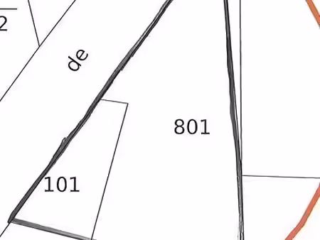 terrain 735 m² fremicourt