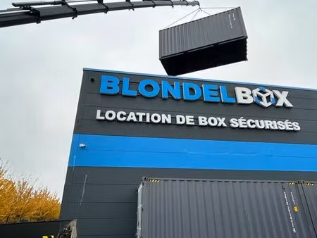 container - box de stockage au rdc accessible en voiture - accès 7/7 sans rdv