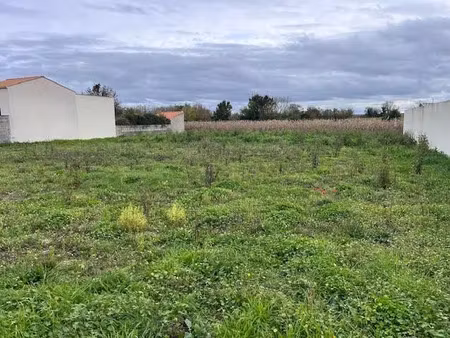 vente terrain 715 m² à thairé (17290)  123 000 €