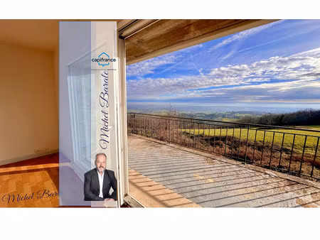 pollionnay (69) appartement de 96m2 - 3 chambres - avec vue exceptionnelle !