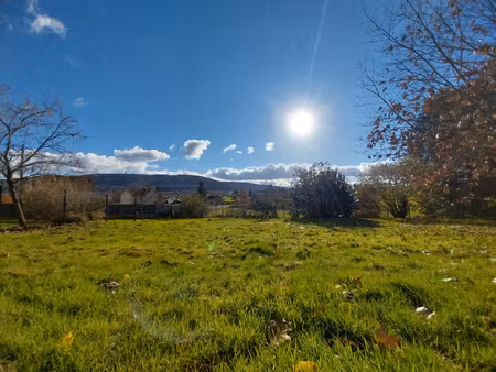 terrain plein sud et proche du lac
