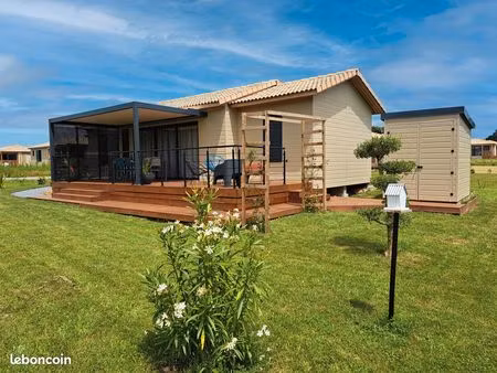 chalet bois avec parcelle privative  prêt à vivre dans le morbihan  derniers lots